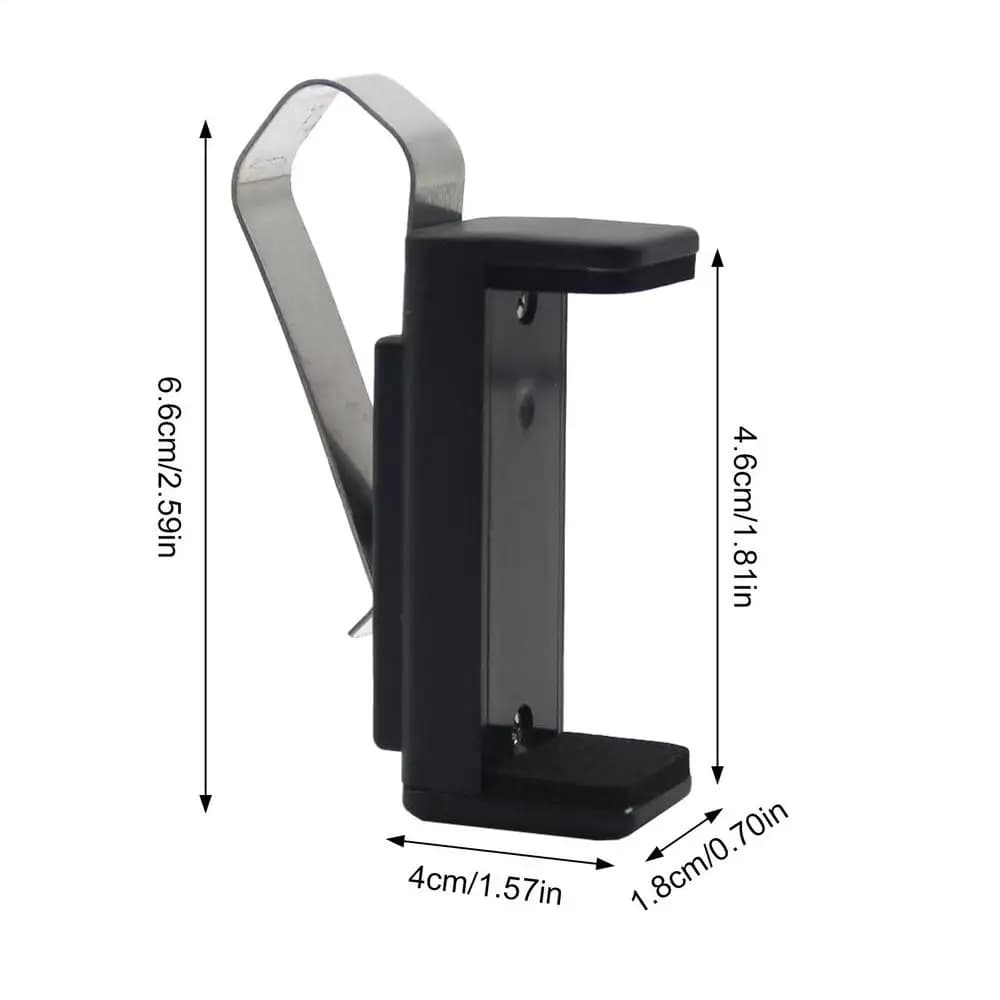 Support réglable pour télécommande de porte de garage, clip de fixation pour visière, clip pratique