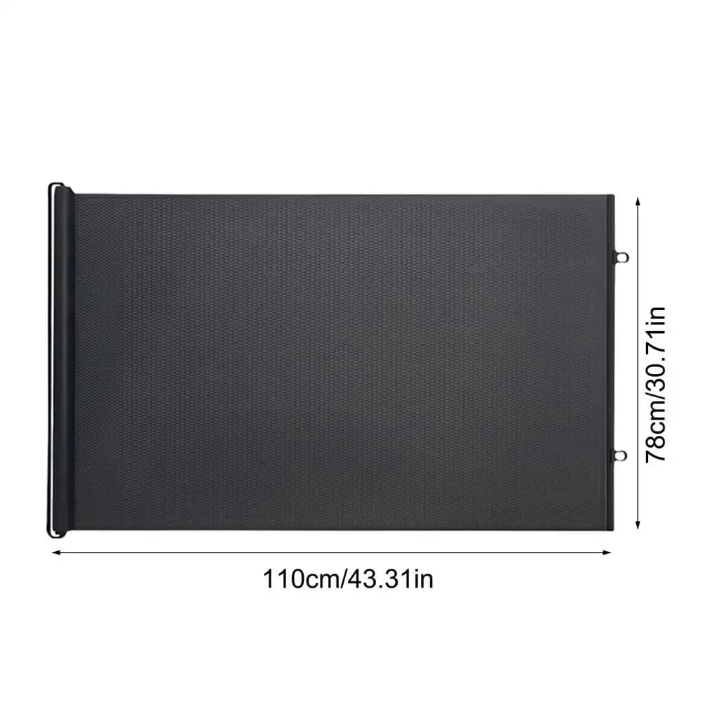 Barrière pour chien rétractable sans perçage, petite clôture de sécurité pour escalier, enclos pour