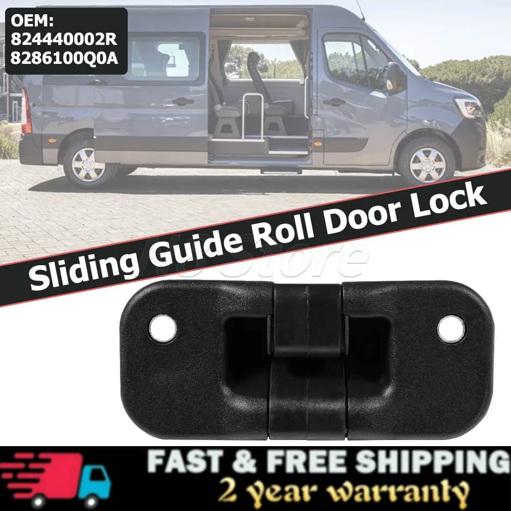 Serrure de porte en rouleau de guidage coulissant, pour Renault Master III Opel Movano NV400 2010 –