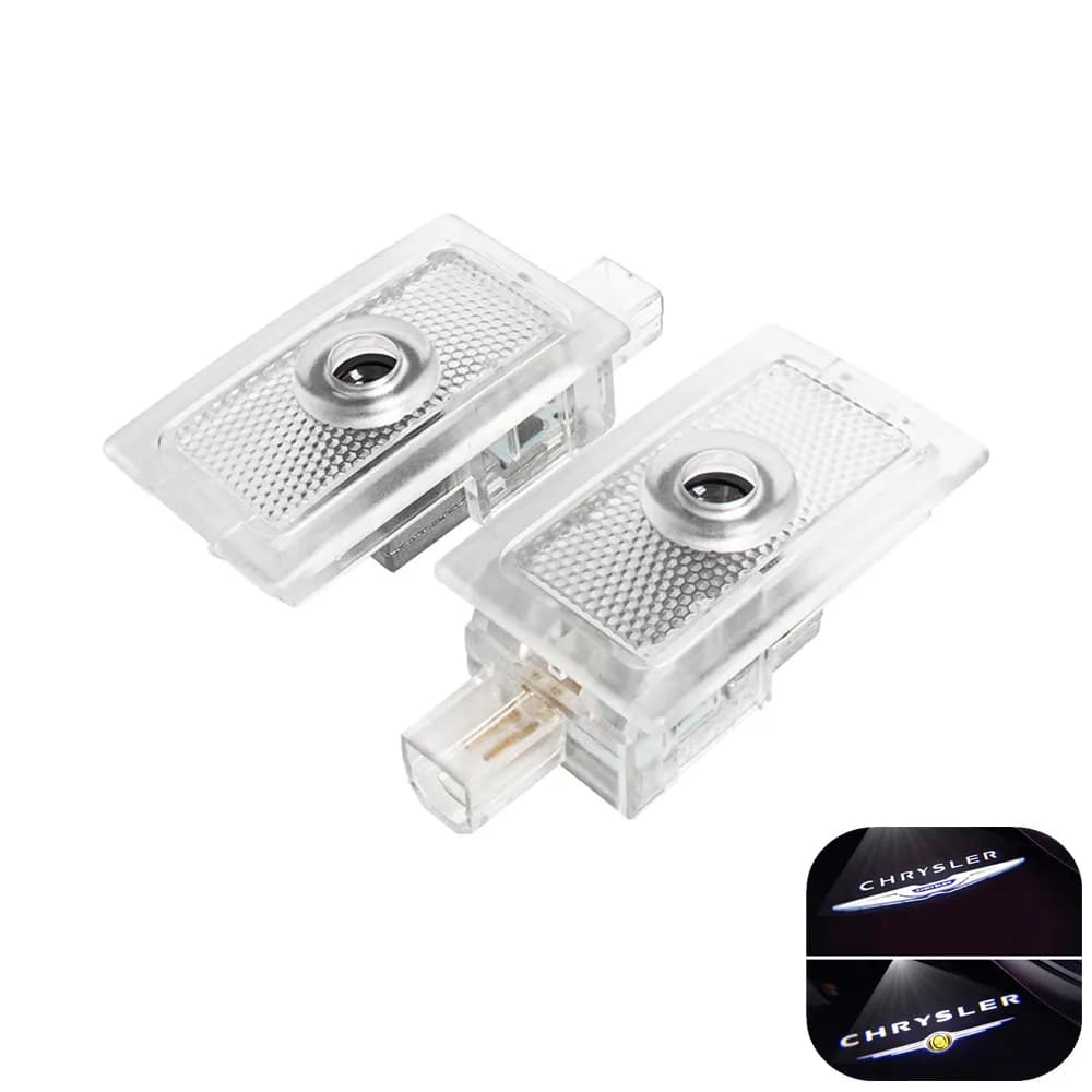 Projecteur de logo LED pour portière de voiture, lumière de bienvenue effet ombre fantôme, accessoir