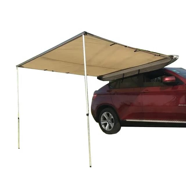 Tente d'auvent latéral de toit de voiture Suv tout-terrain rétractable extérieure 4x4 pour le Campin
