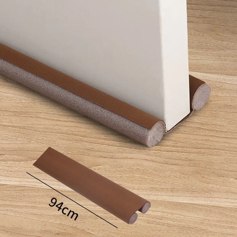 2/1PC Flexible sous la porte bouchon de tirage bande d'étanchéité inférieure de porte bande météo pl