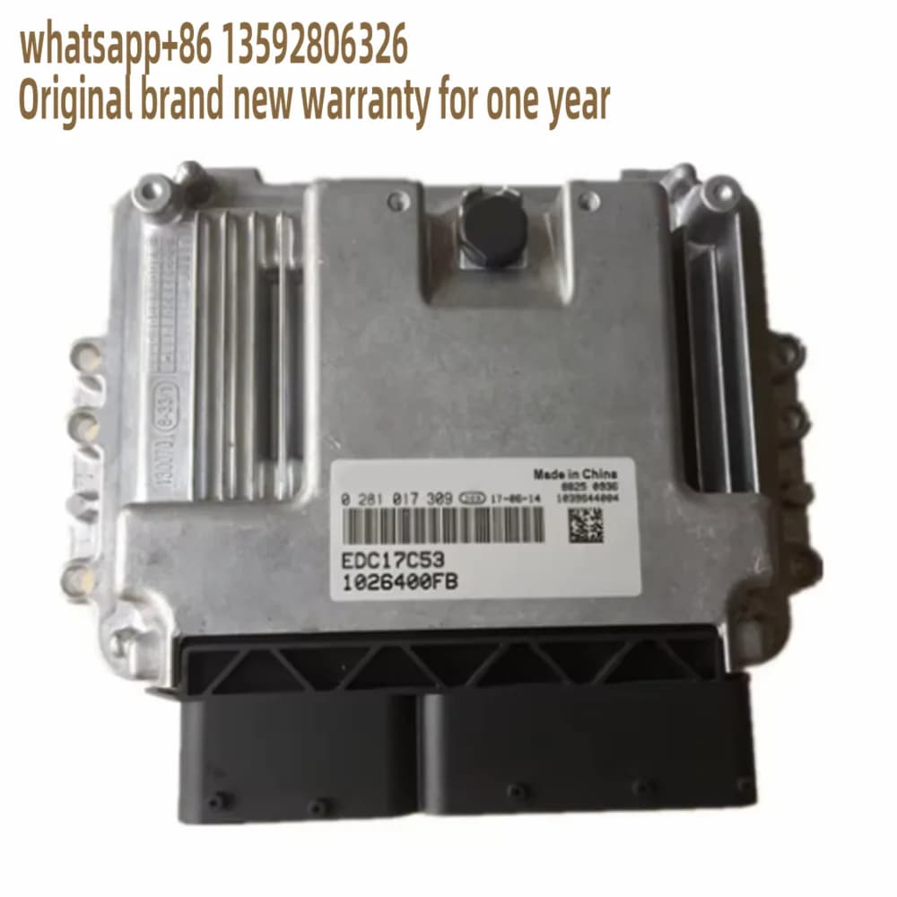 Unité de commande électronique ECU de carte de moteur Diesel 0281017309 adaptée pour JAC