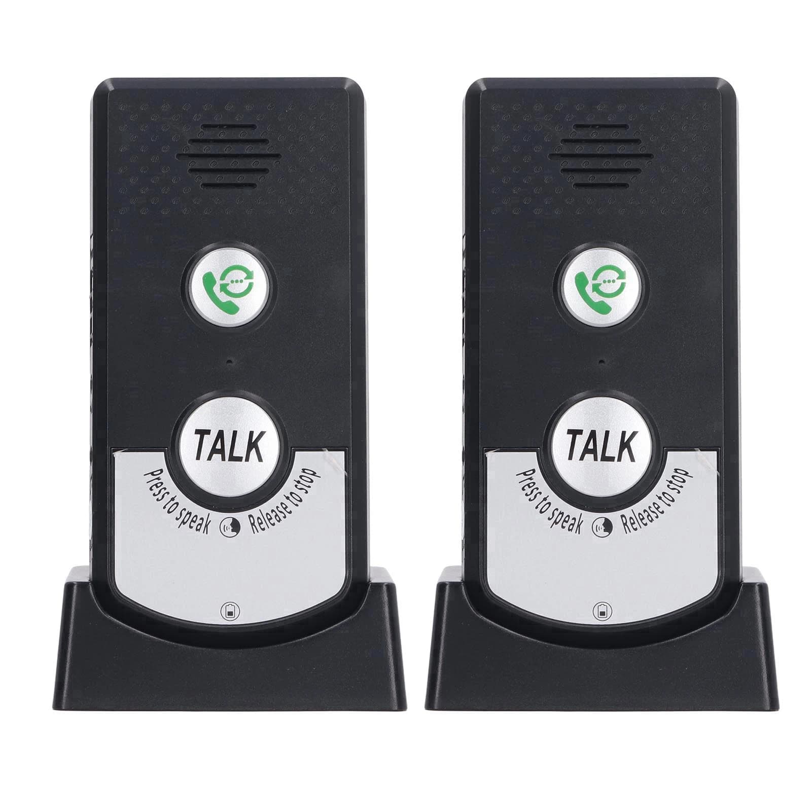 Interphone vocal sans fil sonnette interphone vocal bidirectionnel Interphone sans fil longue portée