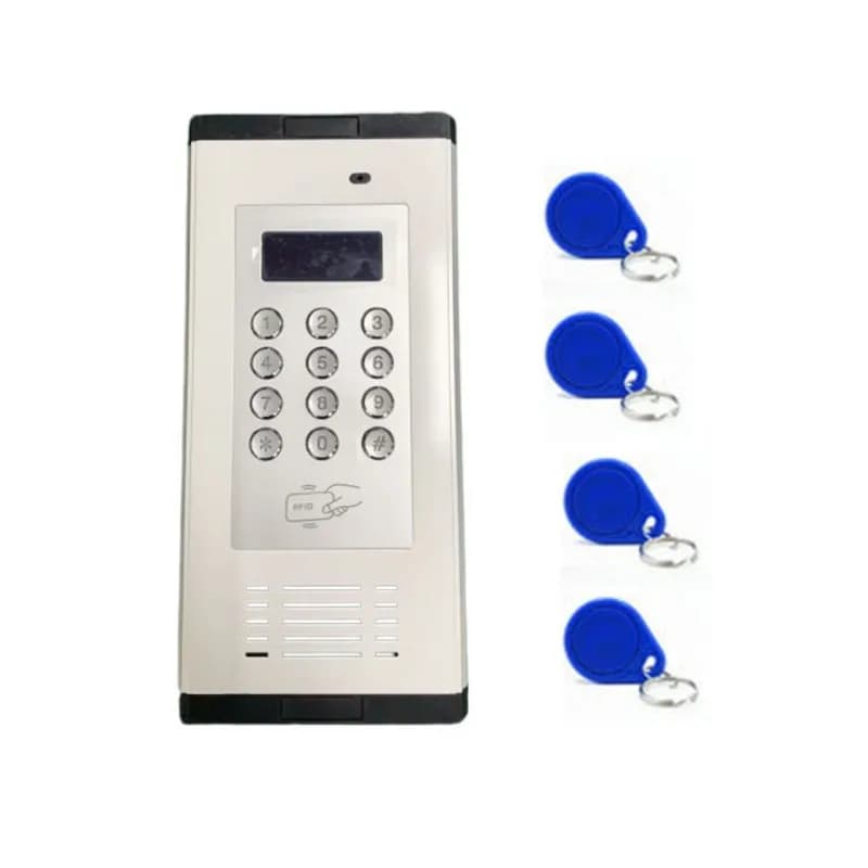 Interphone d'appartement sans fil GSM 2G ou 4G, plusieurs méthodes de déverrouillage, interphone RFI