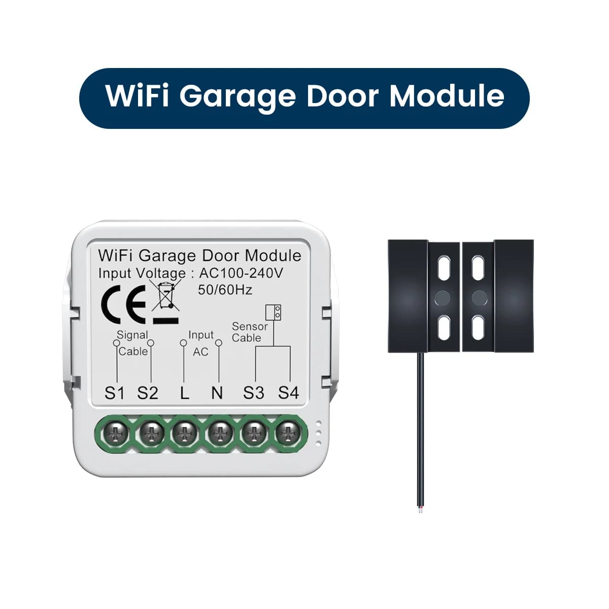 GIRIER Tuya WiFi contrôleur d'ouverture de porte de Garage intelligent pour domotique bricolage disj