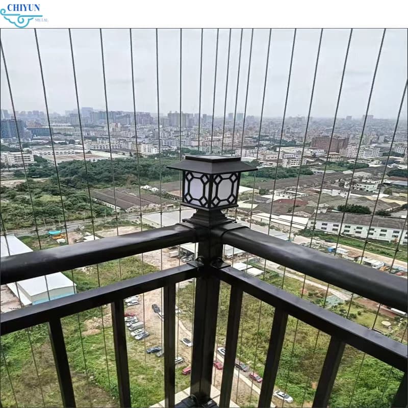 Lame de liaison en plaque d'aluminium, poudre noire, opérateur de porte horizontale, grilles de fenê