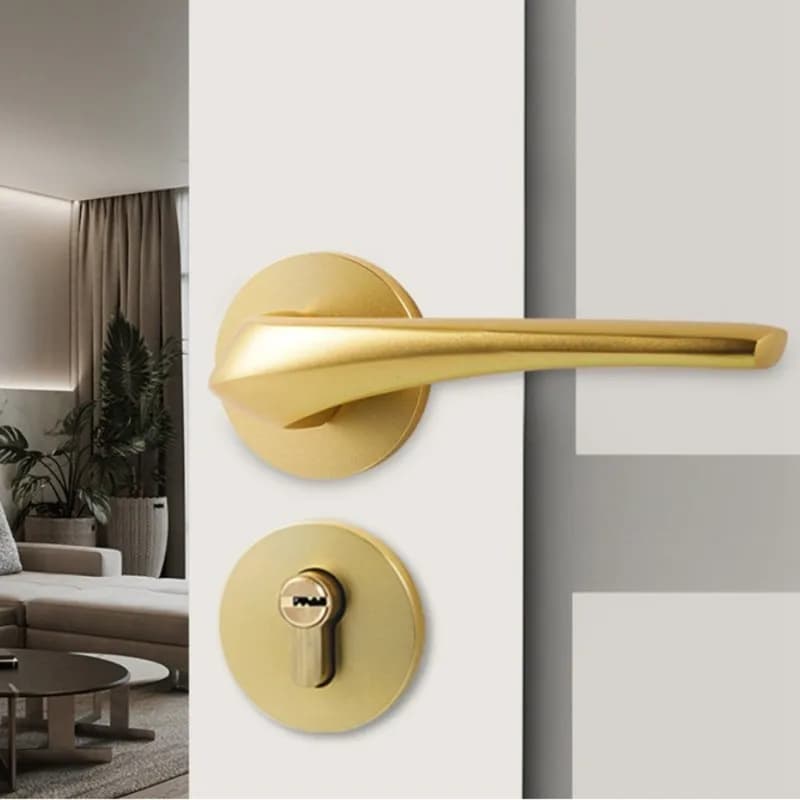 Serrures de porte magnétiques silencieuses en aluminium BSEVB pour usage intérieur - Antirouille et