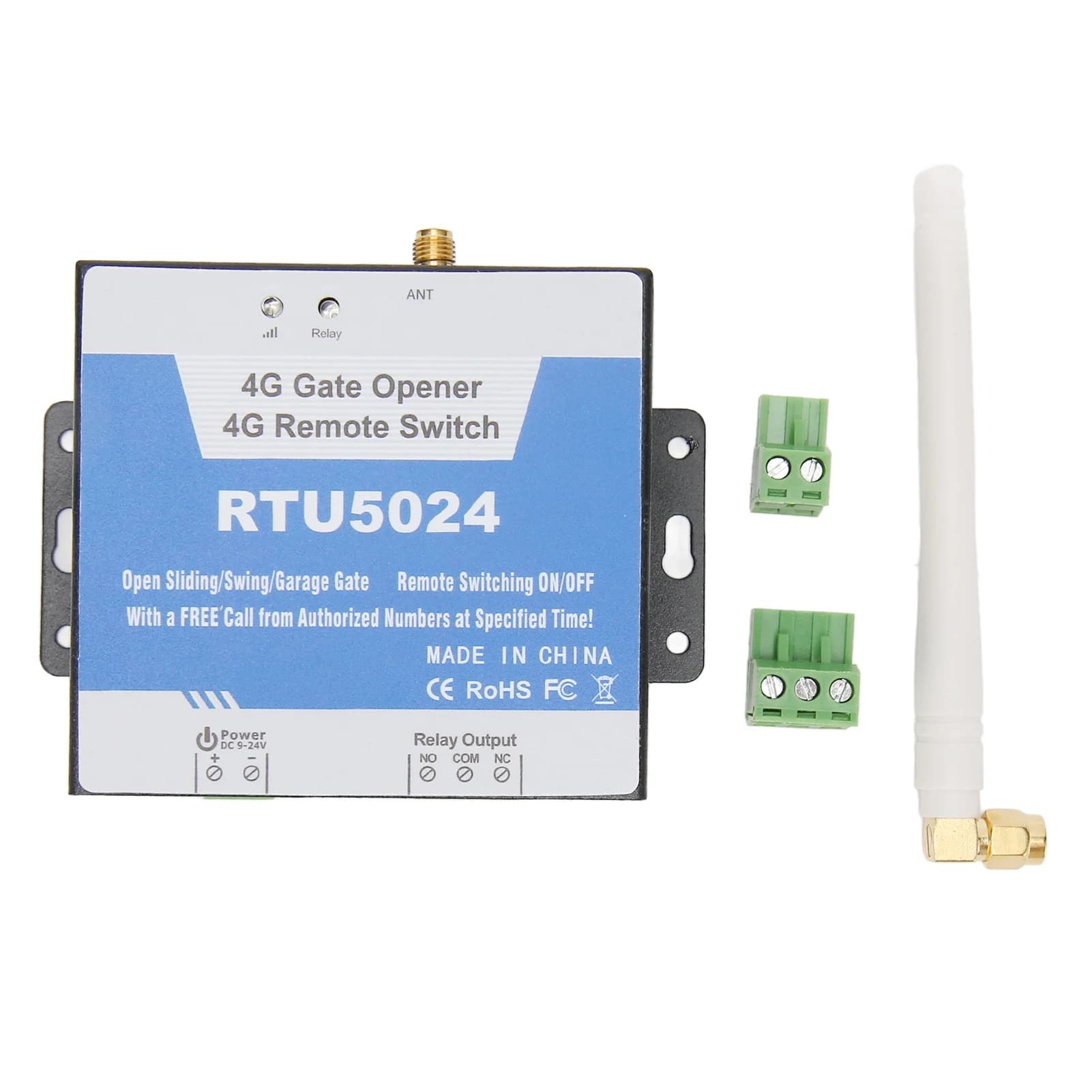 RTU5024 4G ouvre-porte SMS alarme intelligente reconnaissance d'identification intelligente WiFi tél