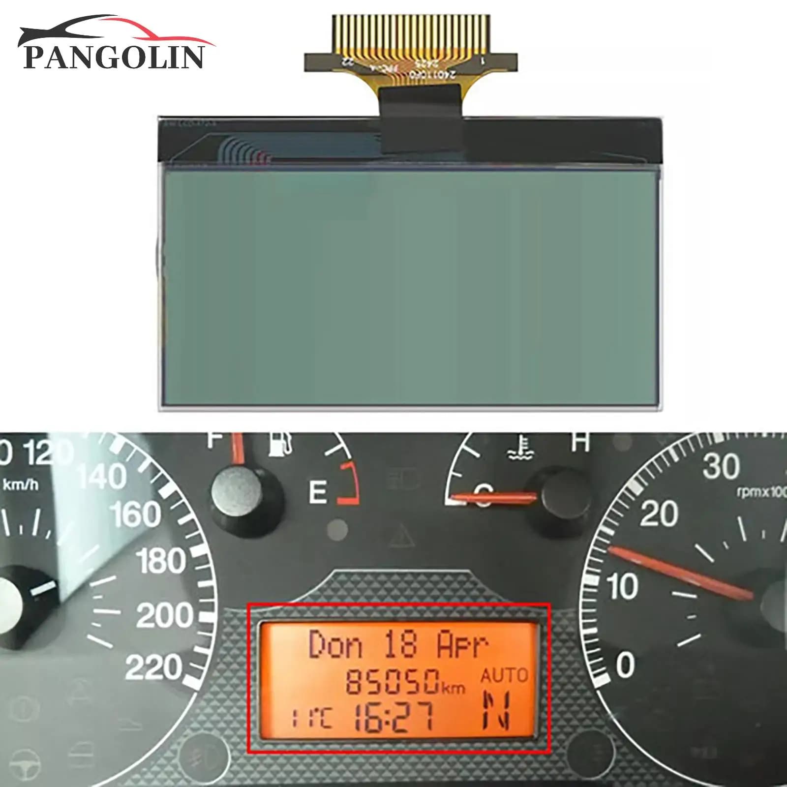Écran LCD 51822828 51828263 503003011600 pour Citroën Nemo, Fiat Fiorino Doblò Palio, Peugeot Bipper