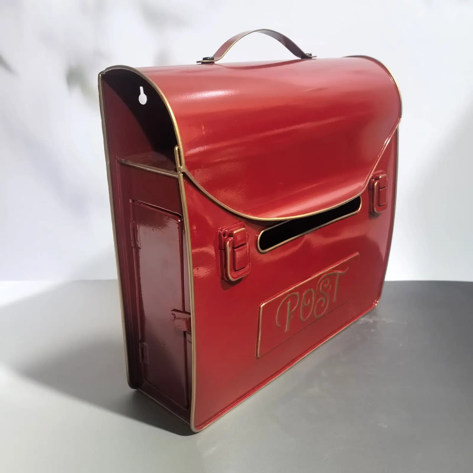 Boîte aux lettres murale en fer grande capacité pour courrier