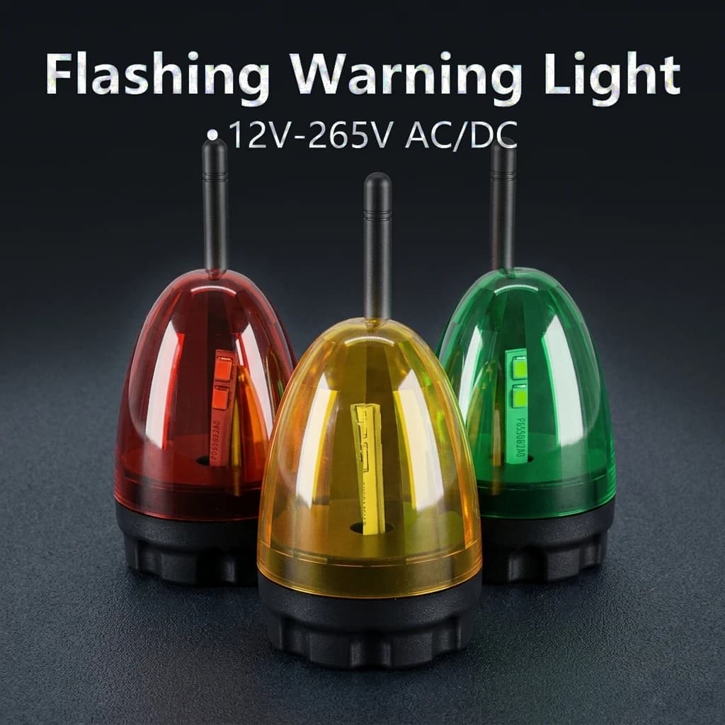 Feux de signalisation universels 12-265V AC/DC
