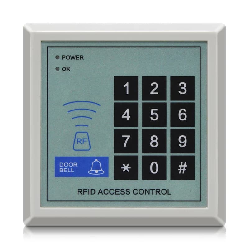 Système de contrôle d'accès de serrure de porte d'entrée de proximité