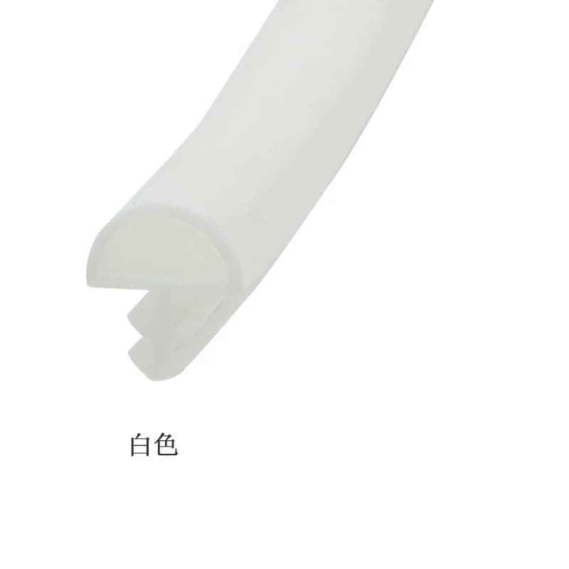 5M PVC sous bloqueur en bois porte Crash seuil barre fenêtres verre ruban d'étanchéité Tube coupe-vent fente pour carte isolation phonique