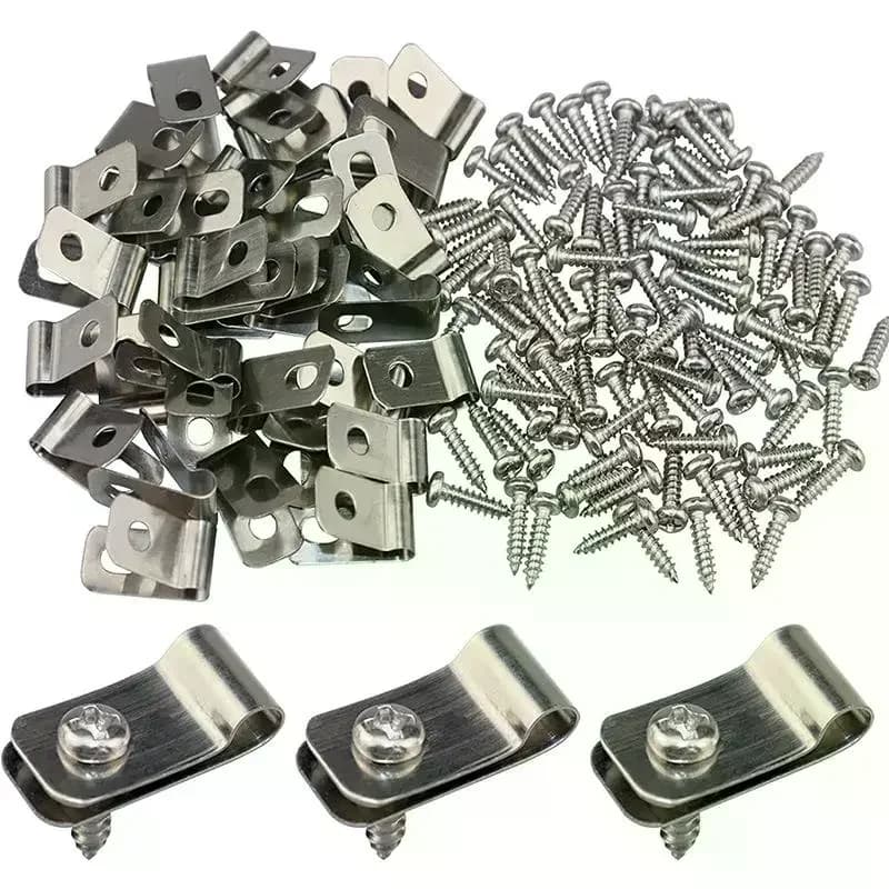 Pinces de clôture en aluminium