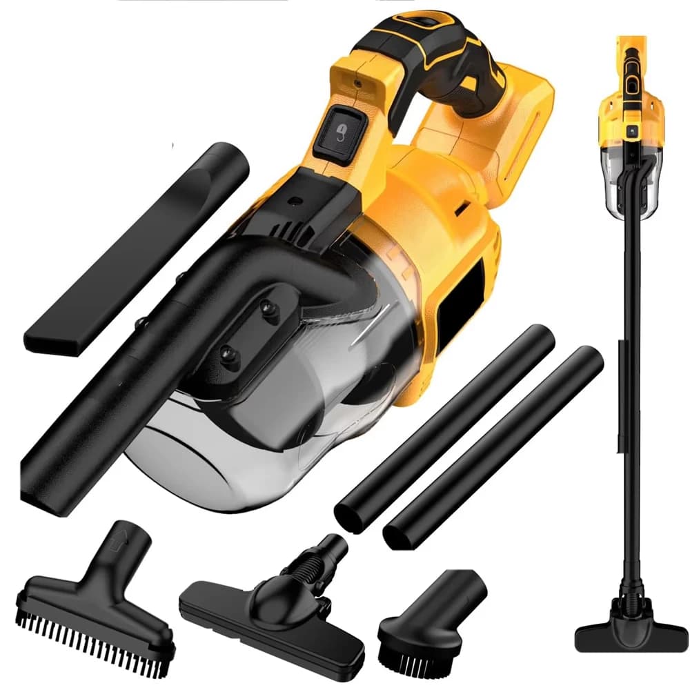 Aspirateur électrique à main 5 en 1 avec moteur puissant 400W, aspirateur à main Portable 46 CFM pour sol, tapis, voiture pour Dewalt