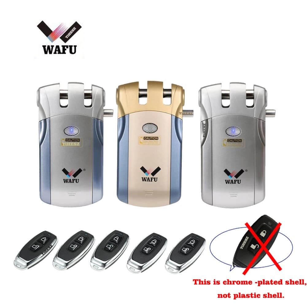 Wafu 019 serrure à télécommande 433Mhz