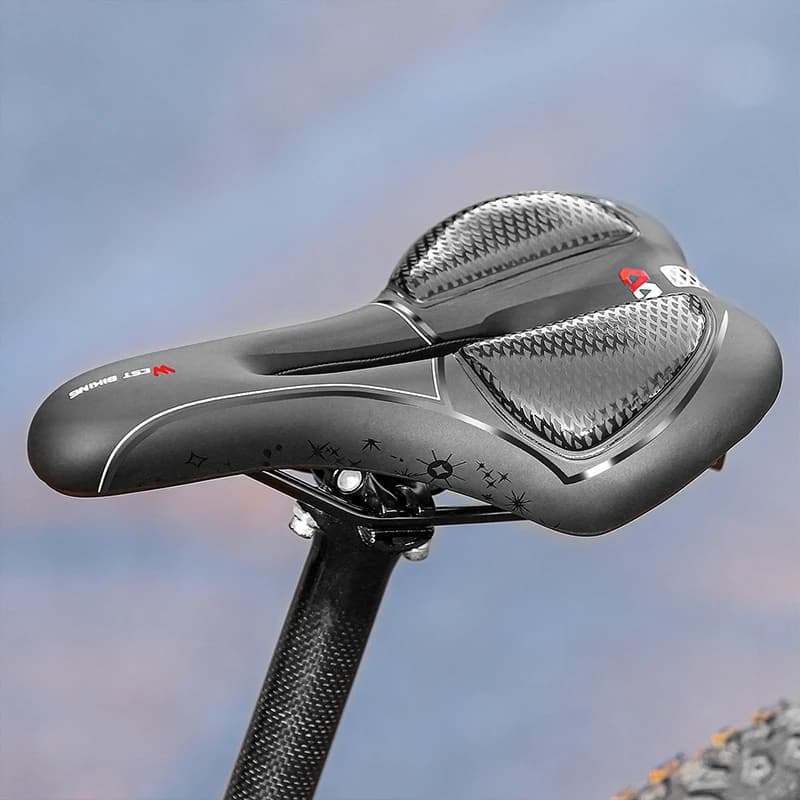 WEST BIKING – selle de vélo de route et vtt, selle de course en PU, respirante et souple, coussin ergonomique