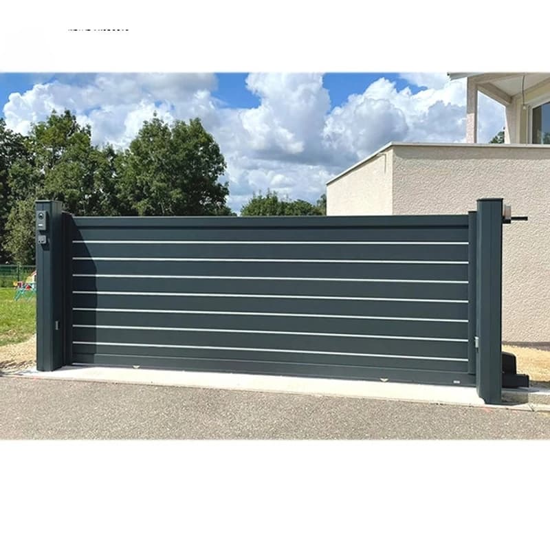 Porte de treillis de clôture de porte de luxe de vente chaude