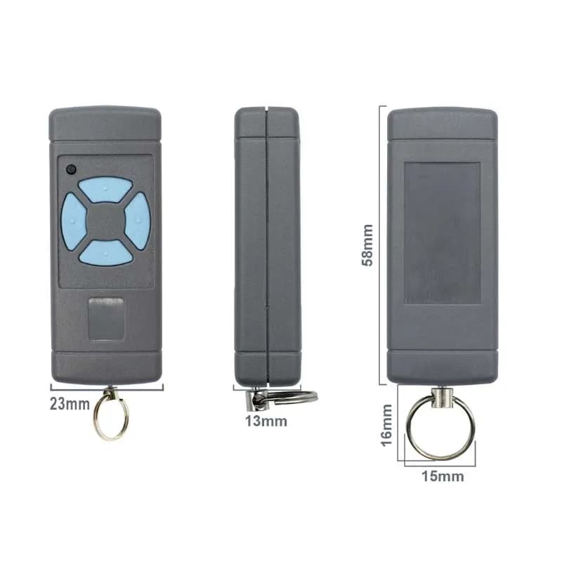 Télécommande de porte de garage HORMANN HSE2 HSE4 868 MHz compatible avec HSM2 HSM4 HS2 HS4 868