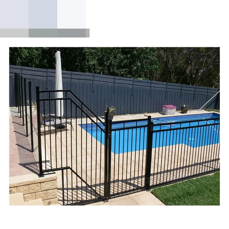 Clôture de confidentialité en aluminium pour jardin extérieur