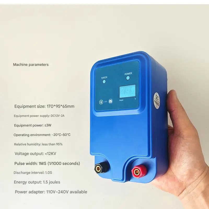 Électrificateur de clôture électrique 1.5J 10KM