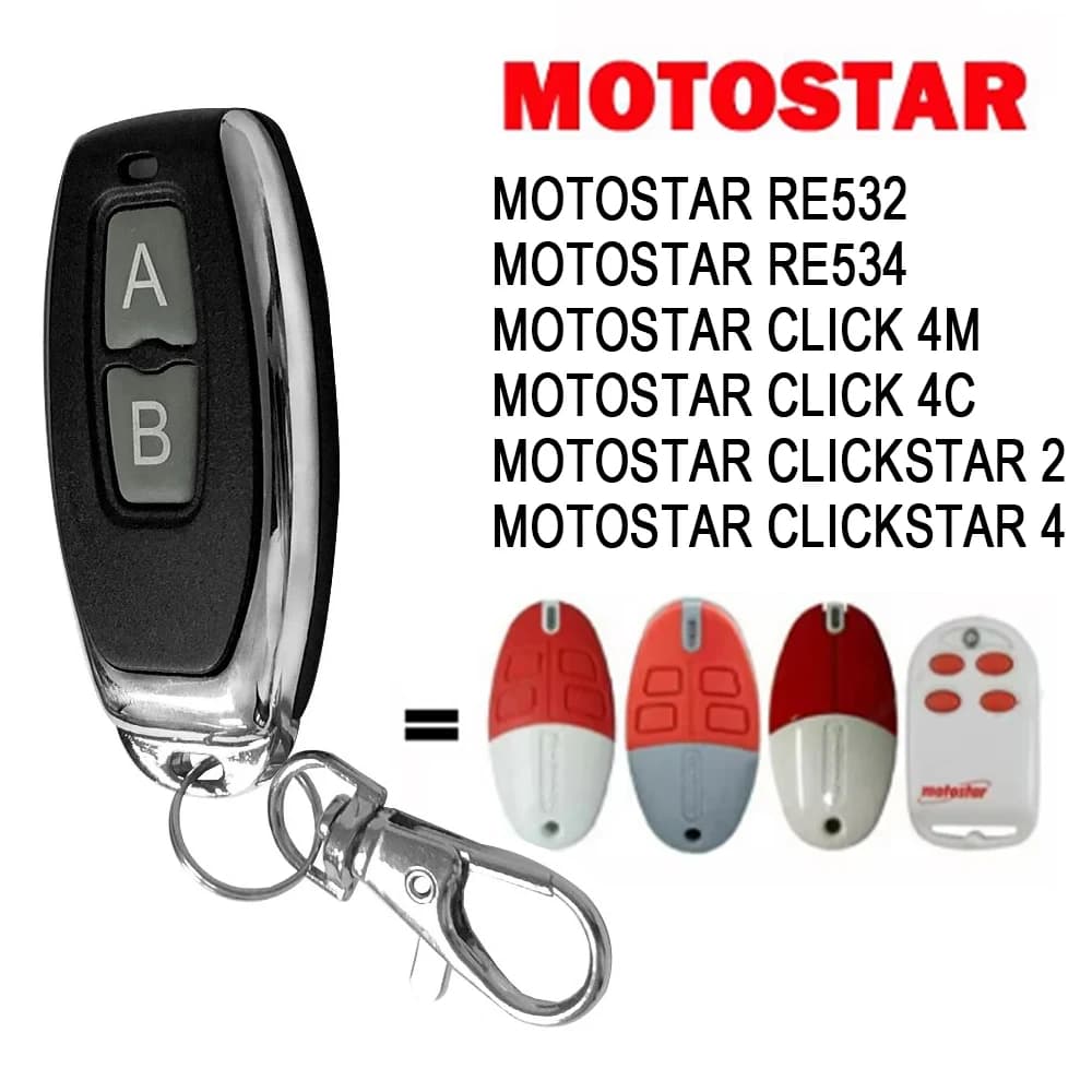 TÉLÉCOMMANDE DE COPIE 2 CANAUX 100 % COMPATIBLE MOTOSTAR