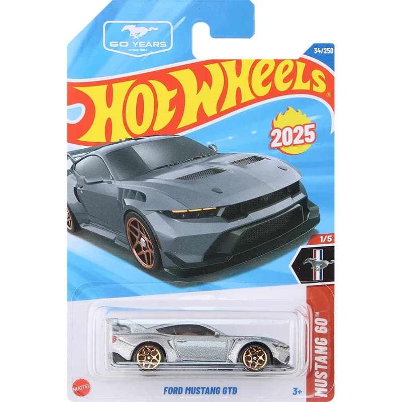 Hot Wheels 2025B modèle de voiture Let's Race 1/64 Van Audi Fiat Mazda pick-up DMC Proton Ford Mustang Jeep Kart camion jouets pour garçons Auto