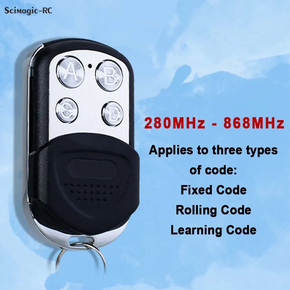 Duplicateur de portail JCM GO NEO TWLE GO MINI GOPO RTIS GO NORTON Télécommande Ouvre-porte de garage Commande 433MHz