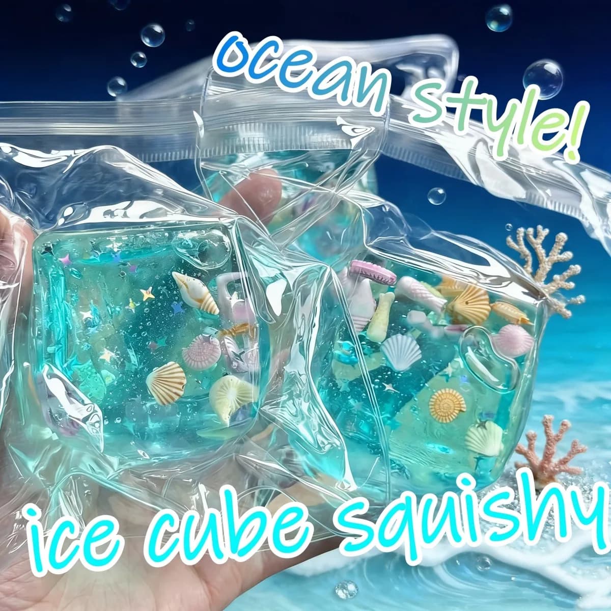 Les mini-jouets marins, tels que les coquillages et les étoiles de mer, sont comme si vous teniez les secrets des profondeurs marines dans votre main, pour soulager le stress.
