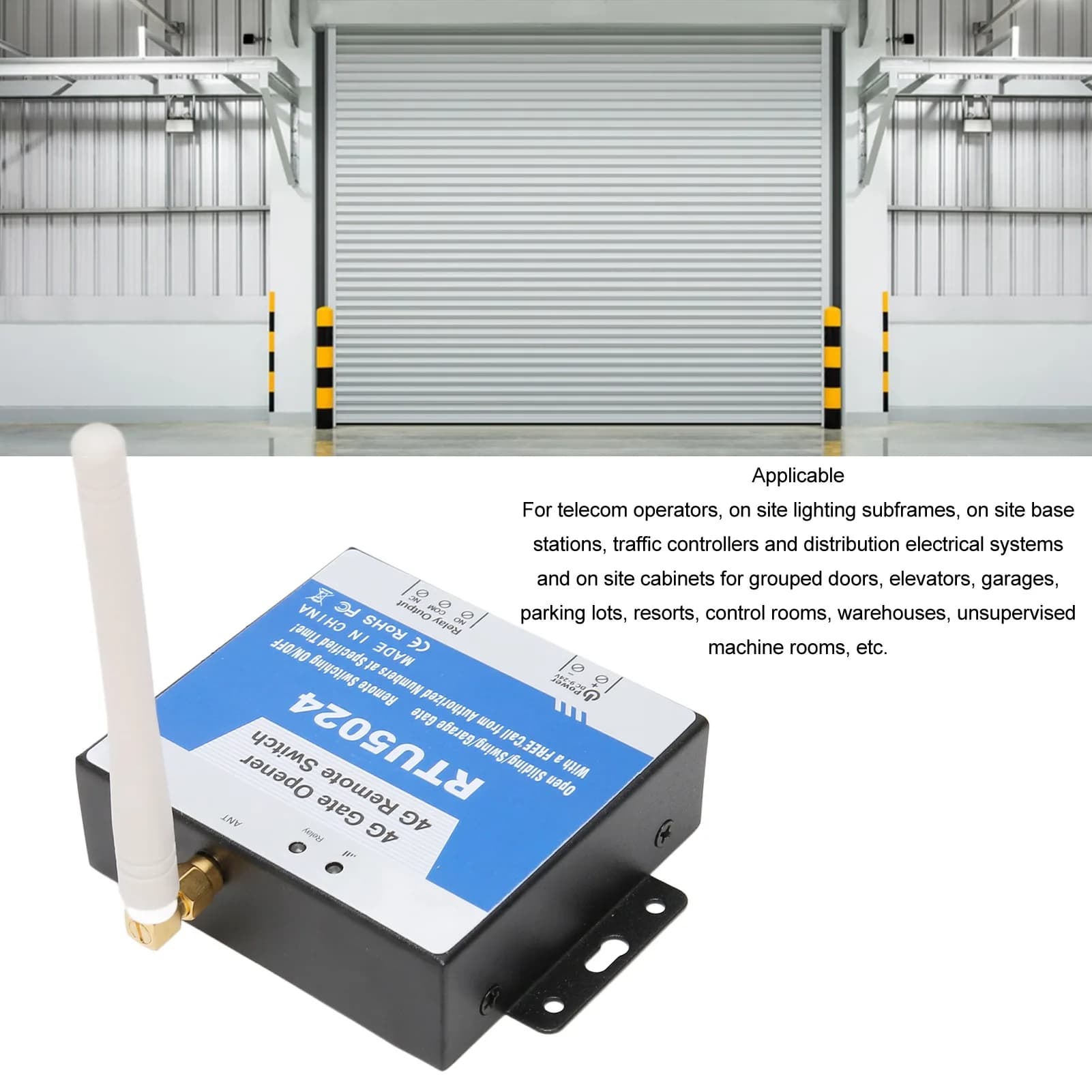 4G ouvre-porte SMS alarme intelligente reconnaissance d'identification