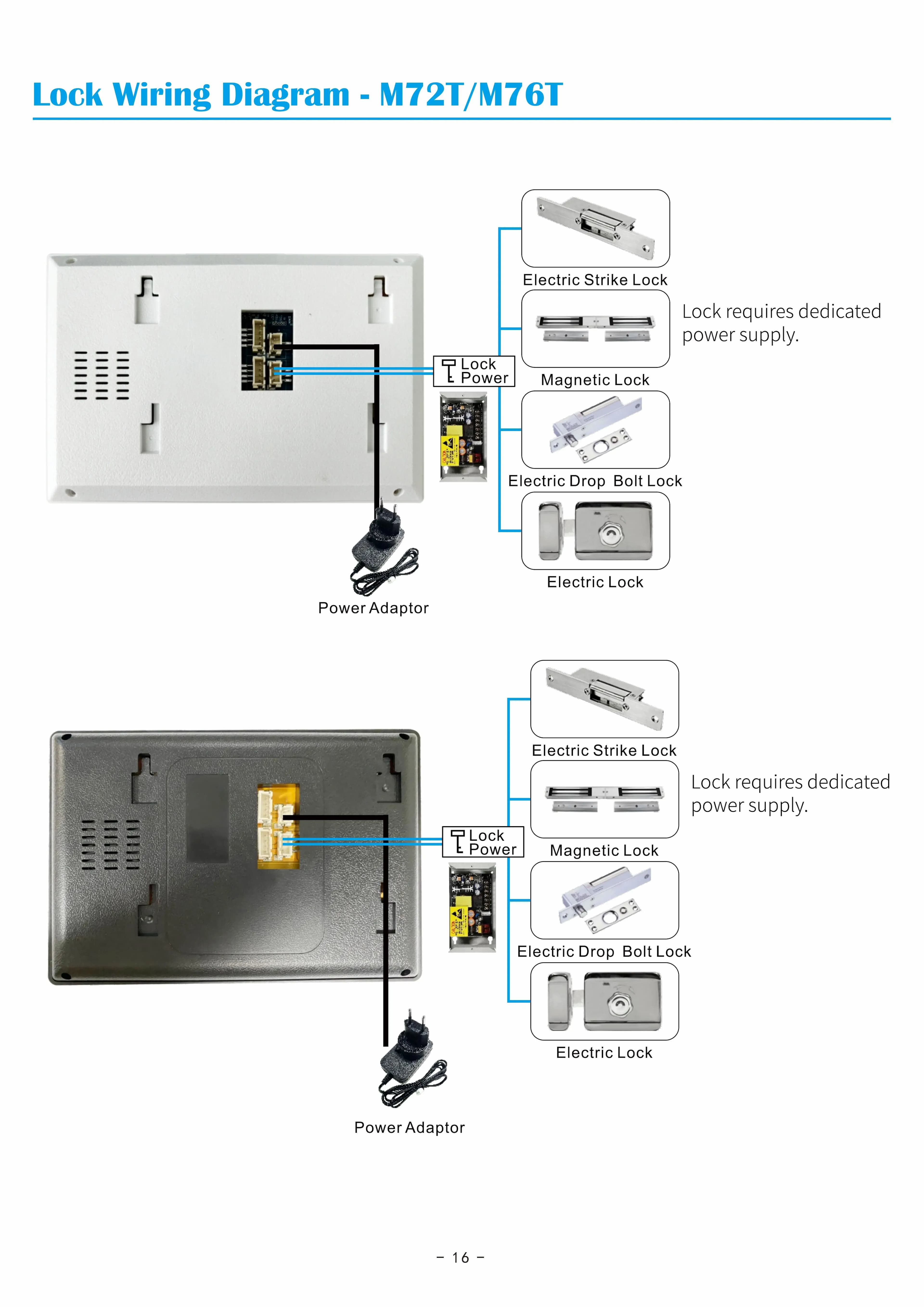 Système d'interphone vidéo filaire couleur 7 pouces