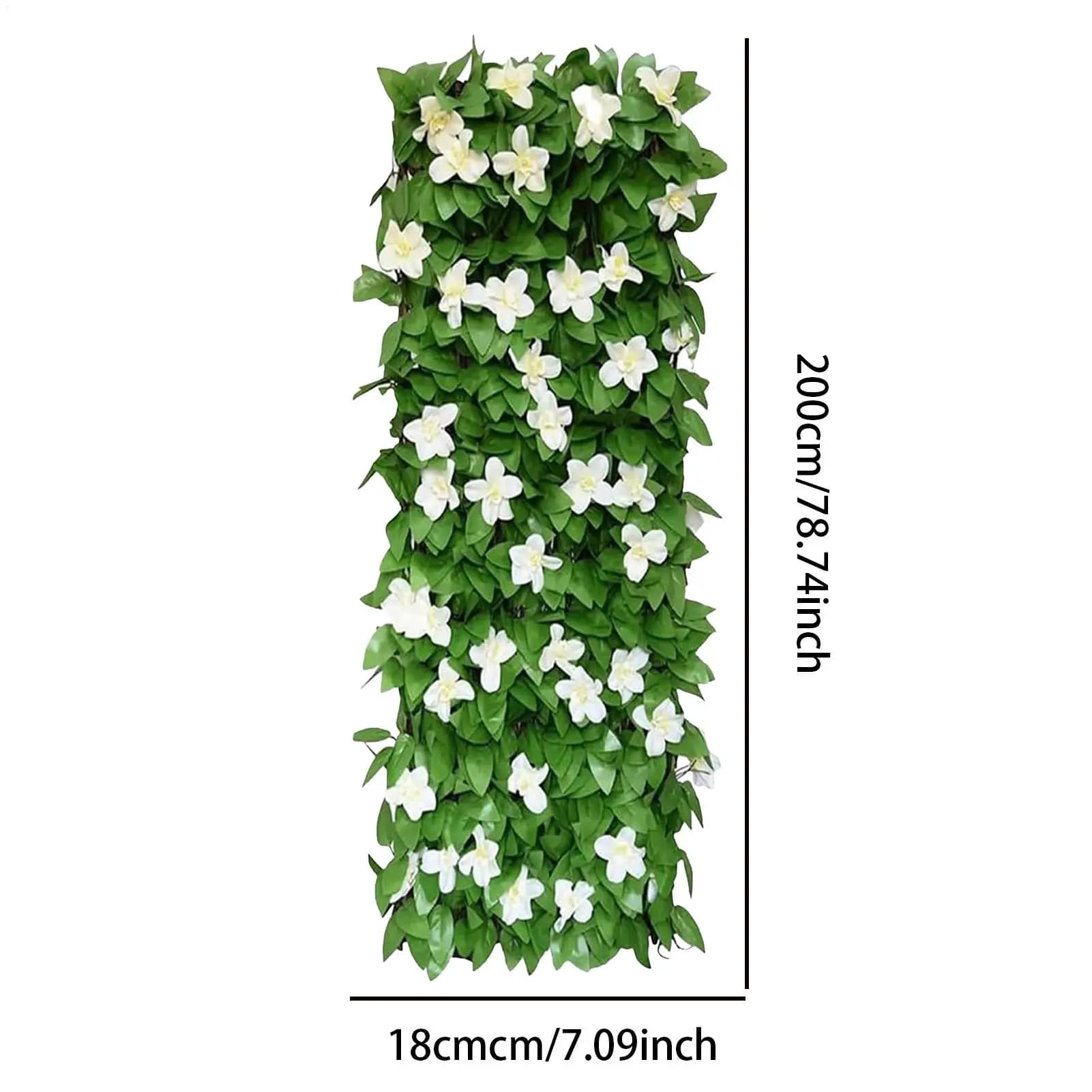 Haies artificielles extensibles pour jardinage