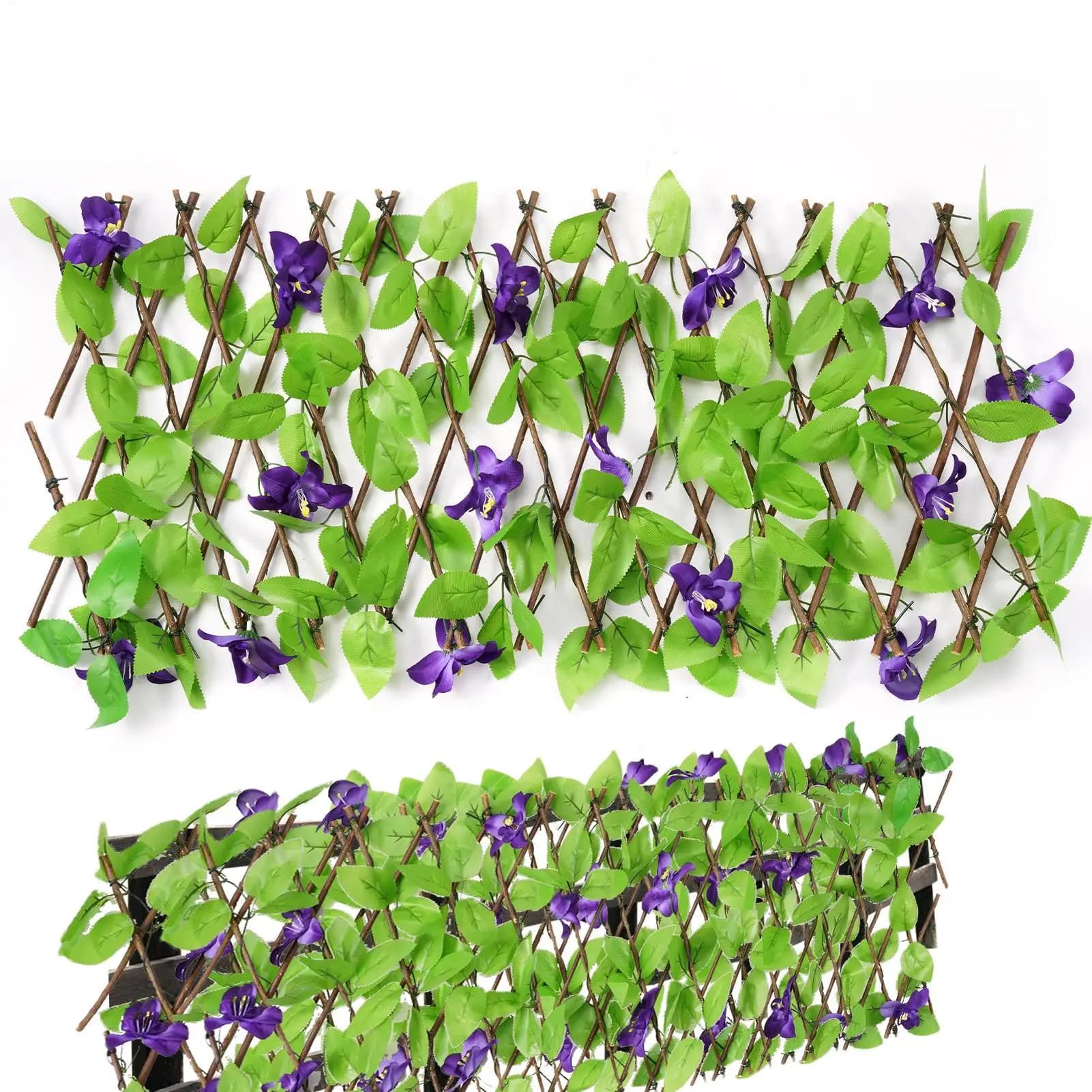 Haie artificielle, mur de feuilles artificielles