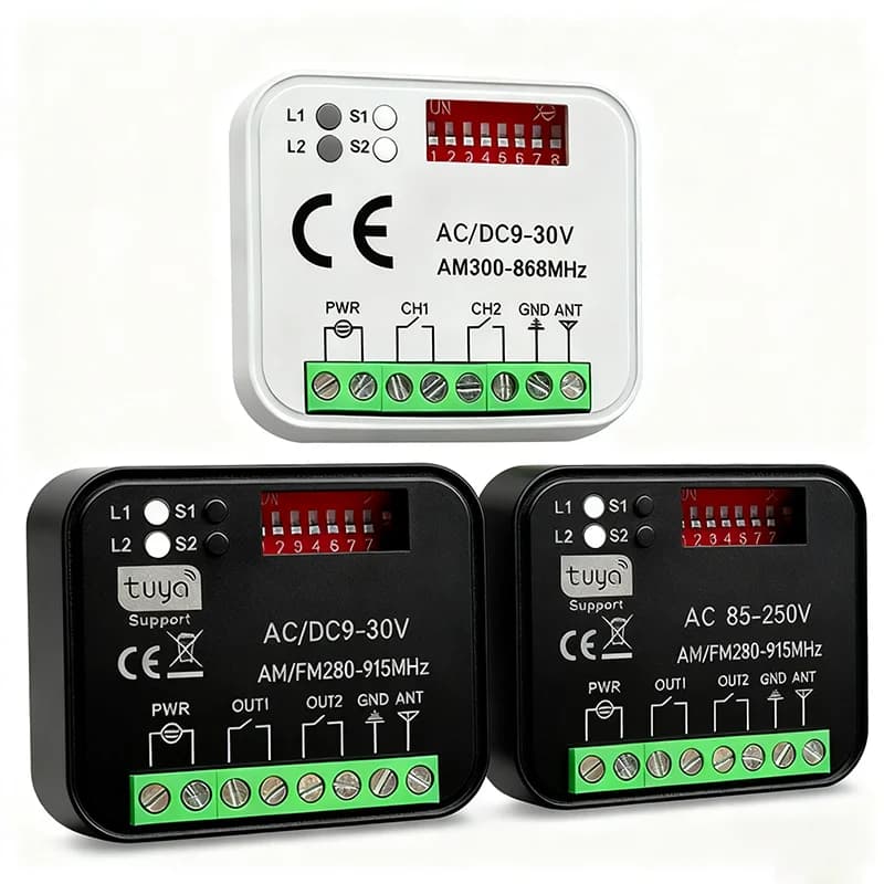 MULTI Récepteur de Tuya WiFi commutateur intelligent universel porte de Garage