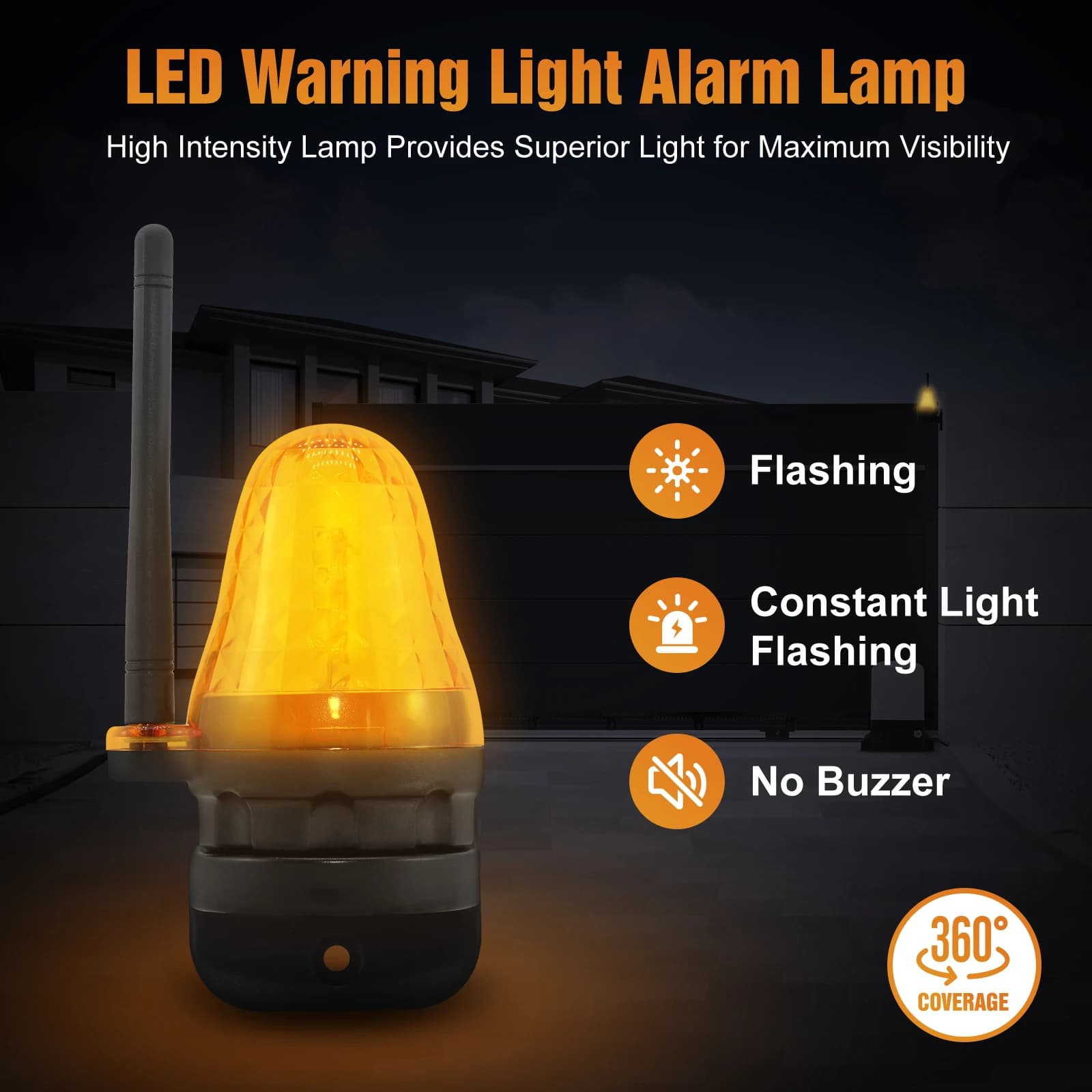 AC/DC LED porte clignotant lampe