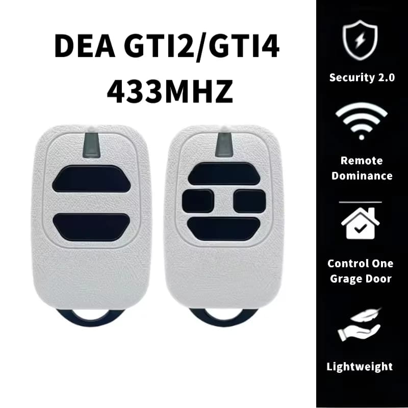 Télécommande Dea Gti2 Gti4 433Mhz