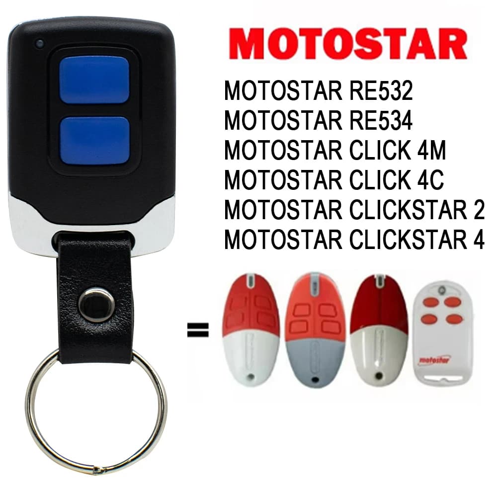 TÉLÉCOMMANDE DE COPIE 2 CANAUX 100 % COMPATIBLE MOTOSTAR