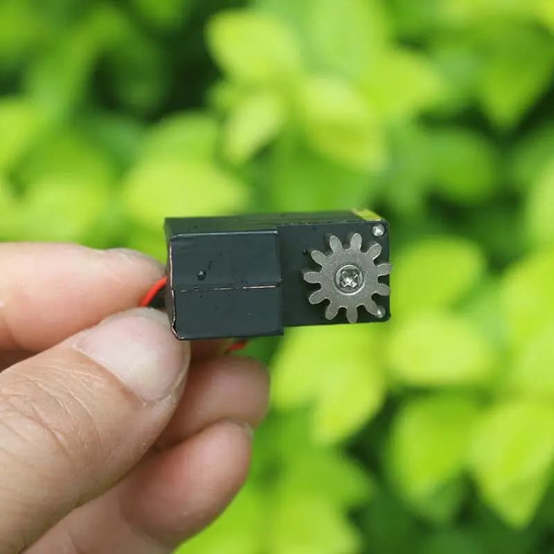 Moteur Micro N10 DC 3V-6V 4.5V 80 tr/min à vitesse lente avec engrenage 11T, 1/5 pièces