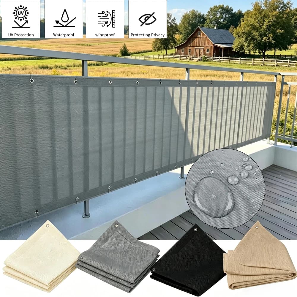 Panneaux d'ombrage pour clôture 95% - Brise-vue pour balcon