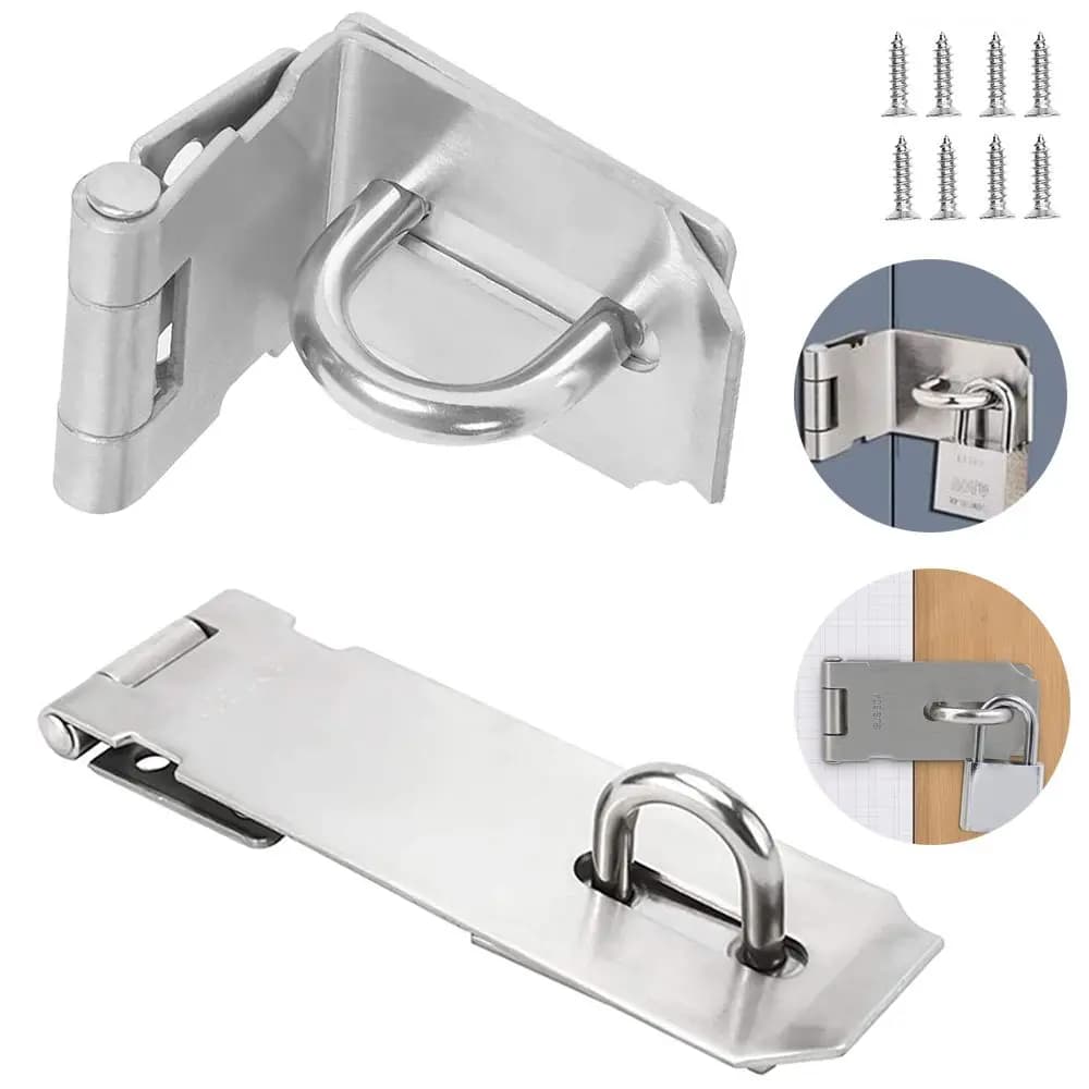 Serrure de porte anti-effraction à angle droit