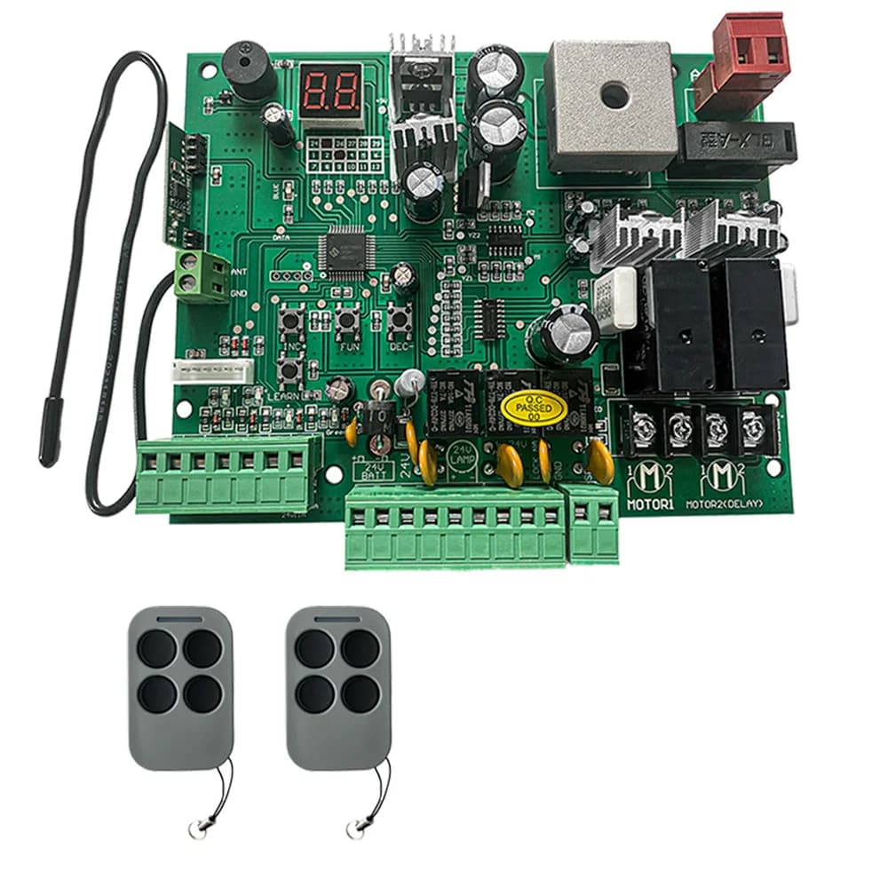 Carte PCB DC 24V pour ouvre-porte battante automatique à Double bras
