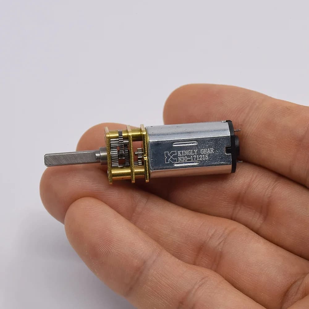 Micro Mini 12mm N10/N20/N30 tout en métal boîte de vitesses moteur à engrenages DC 3V 3.7V 5V 6V 9V 12V vitesse lente grand couple bricolage jouet modèle voiture Robot