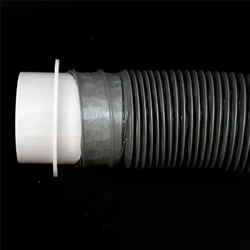Amortisseur de blocage de canalisations, clapet anti-retour de Ventilation, volet arrière pour conduit en ligne, gril de Ventilation domestique de cuisine