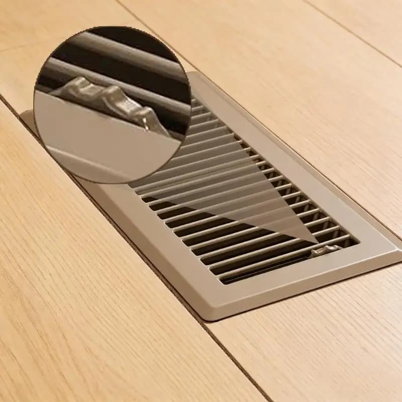 Grille ventilation décorative en Bronze 652F, pour systèmes chauffage domestique, couverture conduit universelle,
