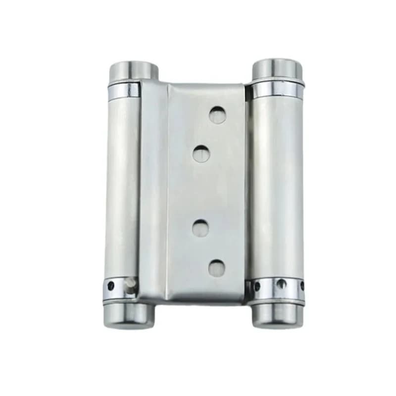 Charnière à ressort double action de 4 pouces pour portes battantes de saloon, de café, de maison, de portes en bois et de portes en acier