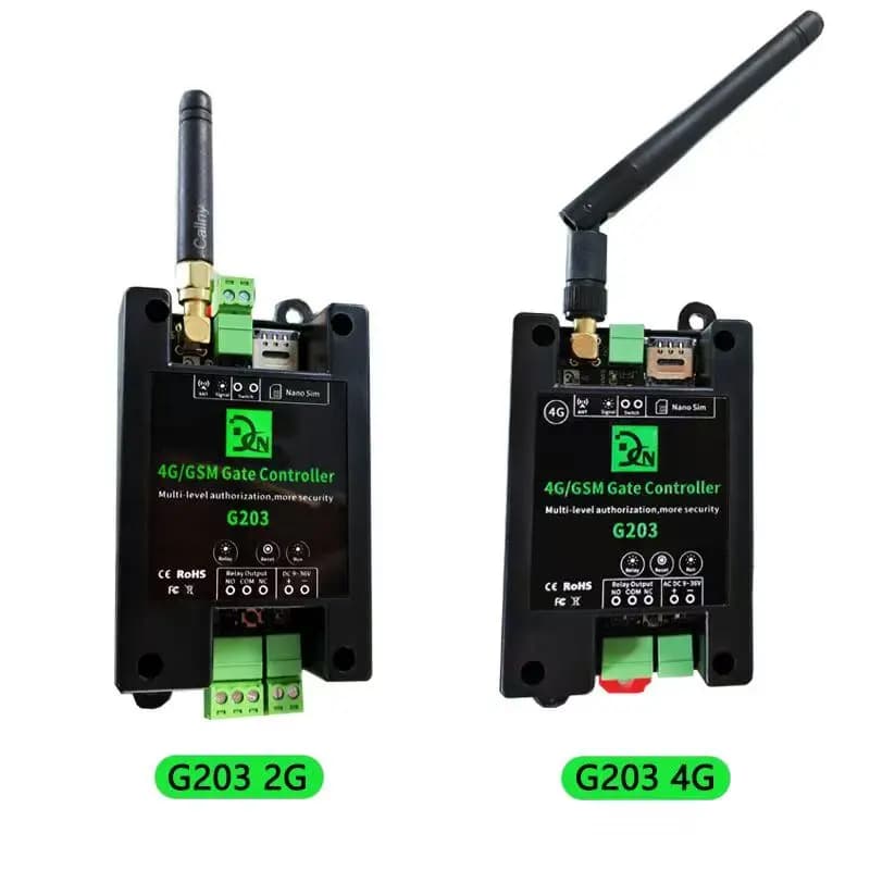 Smart G203 2G/4G appel gratuit contrôleur de porte ouvre-porte récepteur