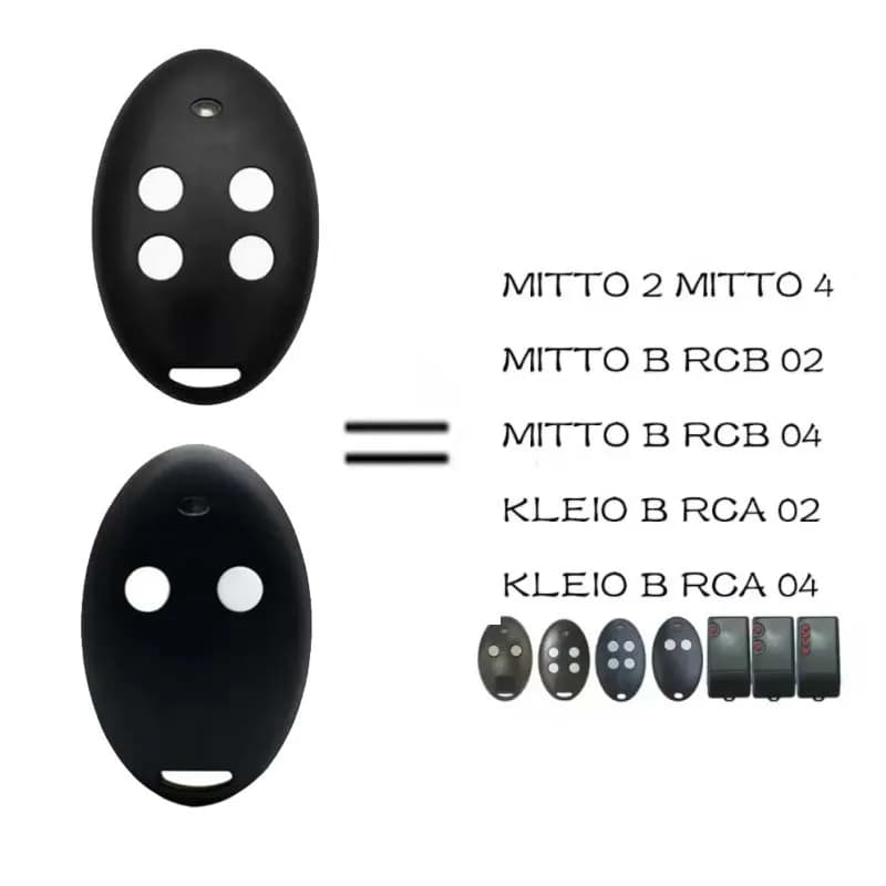Télécommande MITTO 2 4 KLEIO B RCA 02 04 TRC1 TRC2 TRC4