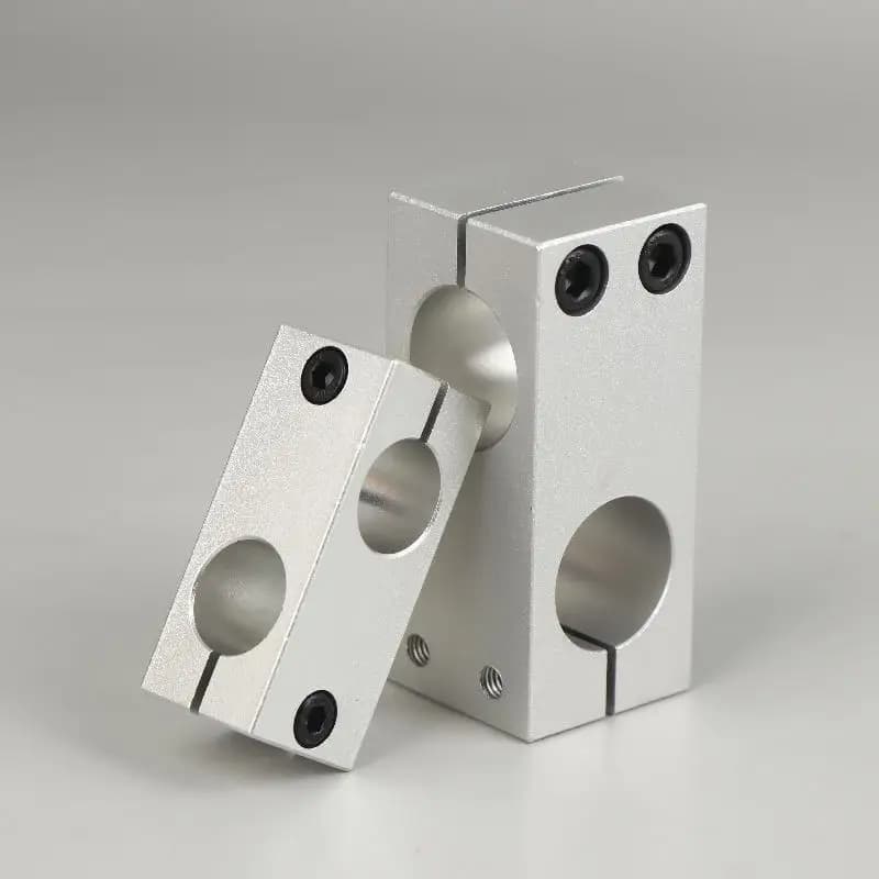 1 pièce Clip de fixation en aluminium pour poteau