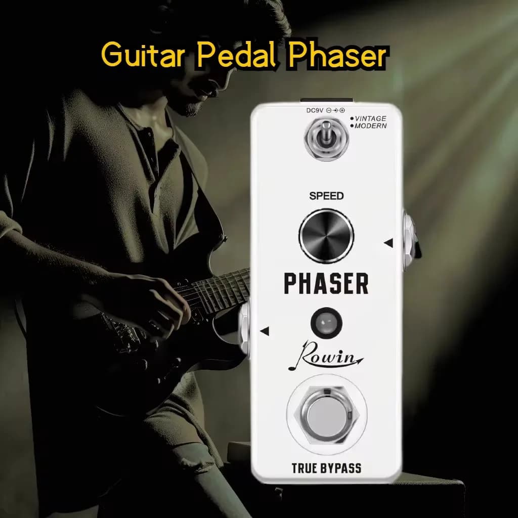 Meilleur Rowin bruit porte pédale guitare retard Chorus Vibrolo Phaser Flanger Booster égaliseur effets Fuzz métal Dist Blues Drive